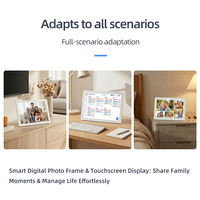 Pantalla táctil HD, marco de fotos digital con rotación automática, aplicación remota para fotos - Regalo perfecto para mantenerse conectado con los seres queridos