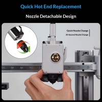 Accessoires pour imprimante 3D A1/A1MINI, kit Hot End, tête d'extrusion avec buse en acier trempé de 0,2 mm