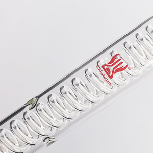 Condensador Graham de Vidrio Borosilicato para Laboratorio con Junta Estándar, Gran Capacidad de Enfriamiento, Longitud del Camisa de 120-500 mm - Product Image 4