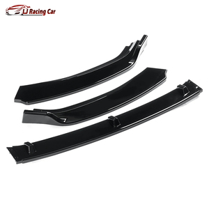 Nero lucido/fibra di carbonio auto paraurti anteriore labbro Splitter diffusore Spoiler per VW <span class=keywords><strong>Volkswagen</strong></span> <span class=keywords><strong>Golf</strong></span> MK7 2014 2015 2016 <span class=keywords><strong>2017</strong></span> - Product Image 4