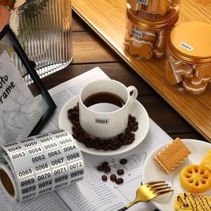 <span class=keywords><strong>Etiquetas</strong></span> Adhesivas Impermeables con Número de Serie Continuo, <span class=keywords><strong>Etiquetas</strong></span> Plateadas Mate con Número de Inventario - Product Image 6