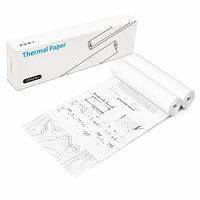 Kertas Thermal Xprinter A4 Tipe Roll 2 Gulungan Lebar 210mm Panjang 7M Per Gulungan Bebas BPA Tanpa Tinta Printer Thermal A4