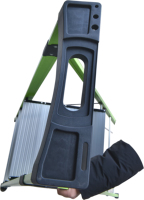 Échelles extensibles industrielles en FRP de 330 livres, conformes à la norme ANSI, pour une utilisation en extérieur