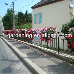 Jardinière suspendue verte, jardinières en plastique pour balcon, jardinière de terrasse pour l'aménagement vert - Product Image 3