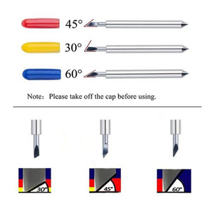 Độ chính xác cao Roland cắt <span class=keywords><strong>plotter</strong></span> Blade 30 45 60 độ bê tông Carbide chữ dao Vinyl <span class=keywords><strong>Cutter</strong></span> Roland <span class=keywords><strong>plotter</strong></span> Blade - Product Image 5