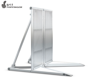 Vente chaude Système De Couverture Barrières Barricades Contrôle Des Foules Scène Barrière Corde Mojo Acier Aluminium Concert Barricade à Vendre - Product Image 3