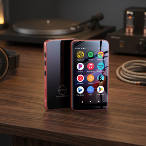 เครื่องเล่นเพลง HiFi ระบบ Android 12 ขนาดเล็ก หน้าจอ 4 นิ้ว ความจุ 3+32GB ตัวเครื่องทำจากโลหะผสมสังกะสี ลำโพงในตัว รองรับ GMS WiFi USB DAC G5 MP4 - Product Image 2