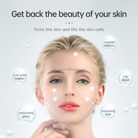 FARSLIM 6 en 1 Jet d'oxygène pour le visage, blanchiment de la peau, anti-âge, nettoyage de la peau, traitement de l'acné, hydradermabrasion à l'oxygène, appareil facial