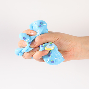 Wholesale Thinking Supr Putty Blueberry Scented Stretch Silicone Putty 100g Sensory Fluffy Texture <b>Slime</b> Never Dries Out for Kid - Product Image 1