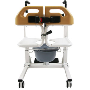 Sedia elevatrice in cartone <span class=keywords><strong>per</strong></span> <span class=keywords><strong>disabili</strong></span> sedia di trasferimento paziente con ascensore idraulico con prova d'acqua da utilizzare in bagno-BZ-L14 - Product Image 4