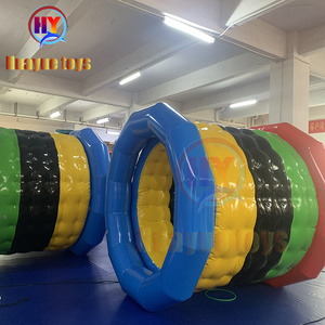 Jeu de sport de plein air interactif gonflable humain <span class=keywords><strong>flip</strong></span> it carré rond rolling team building - Product Image 5
