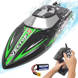 Hot sale 2.4 G 4 channel remote control hovercraft children toy high speed power rc amphibious car boat