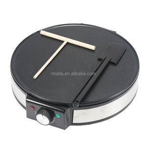 Plaque de cuisson et crêpière réversible Aifa 2 en 1 de haute qualité avec revêtement antiadhésif, crêpière rotative amovible - Product Image 1