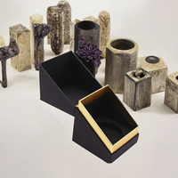 Boîtes cadeaux de luxe en carton rigide de haute qualité pour cosmétiques, aromathérapie, parfums et bougies, en matériaux recyclés avec doublure en éponge mate
