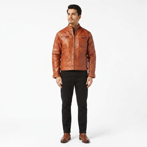 Best Selling Waterproof <b>Men</b> <b>Leather</b> <b>Jacket</b> Winter Wear <b>Men</b> <b>Leather</b> <b>Jacket</b> Hot Sale <b>jacket</b> for <b>men</b> - Product Image 1