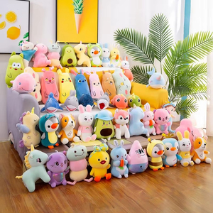 Peluche en gros d'usine, mini jouet grue 10 15 20 30CM, jouets en peluche avec porte-clés, machine distributrice de jouets, poupée - Product Image 3