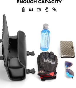 Nouveau Style vélo rétro en cuir noir <span class=keywords><strong>Mini</strong></span> sac à outils étanche sac de suspension résistant à l'usure <span class=keywords><strong>Moto</strong></span> sac de selle - Product Image 6