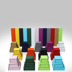 Magnetic Ring Necklace Jewelry Packaging Customizable Logo Paper <b>Box</b> - Product Image 2