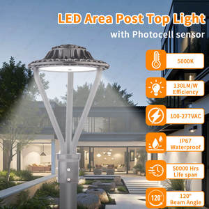 Lámpara LED de Jardín para Exteriores de Alta Calidad, de Aluminio, Eléctrica, 30W 50W 75W 100W 150W, Impermeable IP67 - Product Image 2