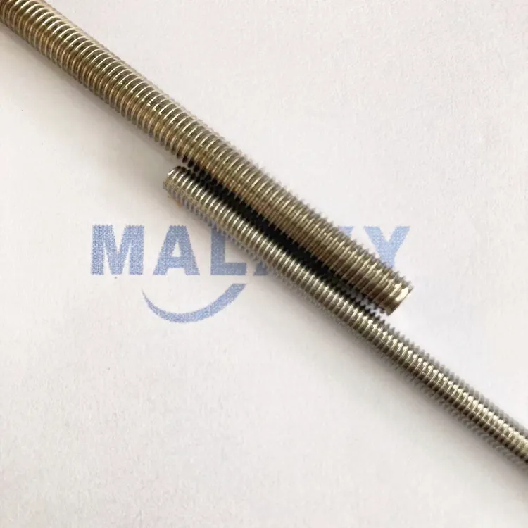 MALAXY superventas de acero TIE BOLT TIE ROSCA COMPLETAMENTE ROSCA DE SS304L M36 x 520 Sujetador para venta al por mayor