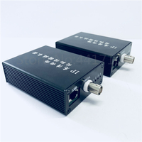1 par 10/100M 1 BNC a Rj45 Puerto IP extensor CCTV HD IP Video Extender EOC esclavo Ethernet sobre Coaxial hasta 2KM