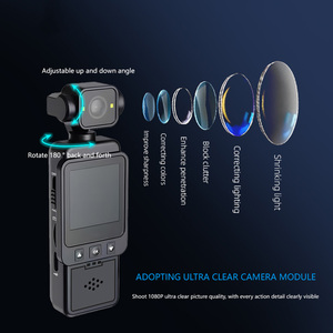 Mini <span class=keywords><strong>enregistreur</strong></span> DV01 1080P Wifi APP Caméra sportive HD Anti-vibration <span class=keywords><strong>Enregistreur</strong></span> <span class=keywords><strong>de</strong></span> <span class=keywords><strong>réunion</strong></span> <span class=keywords><strong>de</strong></span> bureau Caméra portable <span class=keywords><strong>de</strong></span> course à pied et <span class=keywords><strong>de</strong></span> cyclisme en extérieur - Product Image 3