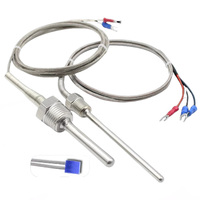 WZP230 Sensor de temperatura de grado alimenticio médico RTD PT100 Termopozo de acero inoxidable Medición de temperatura precisa OEM ODM