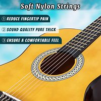 Guitare acoustique classique Cort Orangewood 41 pouces pour débutants, économique, fabriquée en Chine, vente en gros, dos et éclisses en érable, touche en ébène