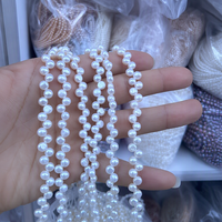 Perles d'eau douce naturelles de 5-6 mm, 100% véritables, forme bouton, avec trou latéral, perles en vrac pour la fabrication de bijoux