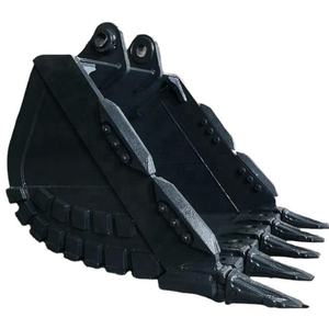 อุปกรณ์เสริมรถขุด CAT323 CAT326 PC200 แบบสั่งทำพิเศษจากโรงงาน (OEM)  ถังตักหลังขุดอเนกประสงค์ ขนาดหลากหลาย - Product Image 2