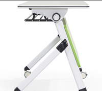 Vente chaude Table Pliante Conférence Formation Tables Pliables table de formation rabattable pliable salle de formation bureau empilable réunion