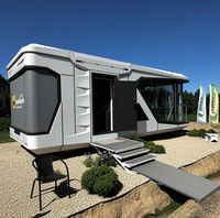 Solution pour l'espace hôtelier et le camping des dirigeables Hôtel Espace de vie intelligent et pratique Conception intégrée Capsule spatiale