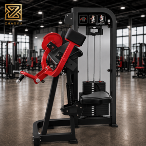Macchina Commerciale ZY per Bicipiti con Carico a Perno, Stazione per Esercizi Braccia, Attrezzo per Allenamento di Forza con Pesi Selezionabili per Palestra e Bodybuilding - Product Image 1