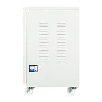 Régulateur de tension automatique biphasé AC BNS-15KVA avec affichage numérique, stabilisateur mobile AVR pour équipement industriel et commercial