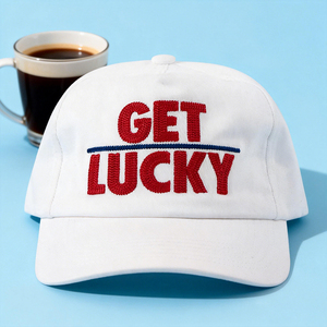 Casquette de baseball en coton blanc souple non structurée entièrement personnalisable, cinq panneaux, visière pré-courbée, logo brodé en chaîne, casquettes de baseball 5 panneaux - Product Image 2