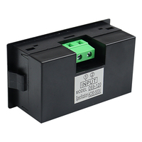 Tampilan Digital Fase Tunggal 110V/220V/380V Lampu Hijau D69-120 Voltmeter AC Kelas 1.5 Akurasi hingga 600V Ketahanan hingga 600V