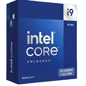 Hot Sell Core Prozessor i9 14900kf CPU FCLGA1700 Sockel 20 Core Gaming CPU i7 Prozessoren (14. Generation)