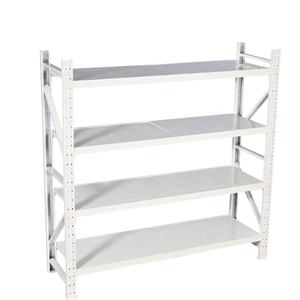 定制中型4层碳钢粉末涂层车库储物架，承重100公斤，易于组装 - Product Image 1