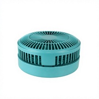 Vente en gros de ventilateurs de table pliables USB à hauteur réglable, 4 vitesses, fonctionnant sur batterie, mini ventilateur de bureau