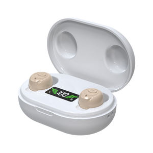 Groothandel CIC Hoortoestellen 16 Kanalen Spraakbericht Digitaal Display Oplaadhoes Fabrieks Oplaadbare Hoortoestellen - Product Image 1