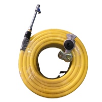 Kits de tuyaux de gonflage d'air pour camion OEM en gros d'usine 3/8 "tuyau ID 50ft WP 300PSI avec Gladhand et mandrin à air pour remplir les pneus de voiture