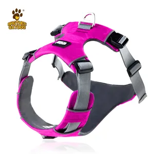 pet products Professional manufacturer outdoor pet chest strap soft safety dog harness for large dogs