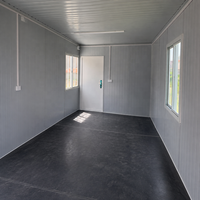 Maison Triangulaire Portable avec Rangement Intégré – Aménagement Intérieur Détachable – Maisons Modulaires Préfabriquées pour Logement Familial et Entrepôt