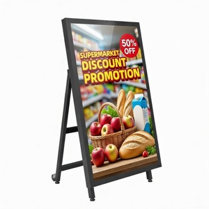 Affichage numérique extérieur de 32 à 65 <span class=keywords><strong>pouces</strong></span>, lisible en plein soleil à 2000 nits, étanche IP66, stimule le trafic de clients et les ventes - Product Image 1