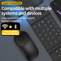 2.4G Wireless Faltbare Tastatur Wiederauf ladbare Mini-Tastatur für iPad iPhone Tablet Smartphone Laptop