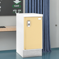 Armoire de sécurité pour pharmacie en acier inoxydable moderne avec serrure électronique, suivi d'audit, accès biométrique, substances contrôlées, hôpital, médicaments