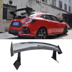 สปอยเลอร์หลังคาร์บอนไฟเบอร์แบบ VRS สำหรับ Honda Civic Hatchback Type R FK7 FK8 รุ่นที่ 10 ปี 2016-2019 - Product Image 6