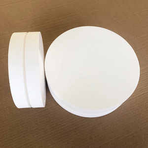Plaque ronde en PTFE vierge moulée par compression pour équipement de traitement chimique, dimensionnellement stable et résistante à la corrosion - Product Image 1
