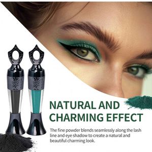 Poudre de maquillage pour les <span class=keywords><strong>yeux</strong></span>, <span class=keywords><strong>eye</strong></span>-<span class=keywords><strong>liner</strong></span> noir, longue durée, imperméable, facile à porter, outils de maquillage pour les <span class=keywords><strong>yeux</strong></span> lisses - Product Image 5