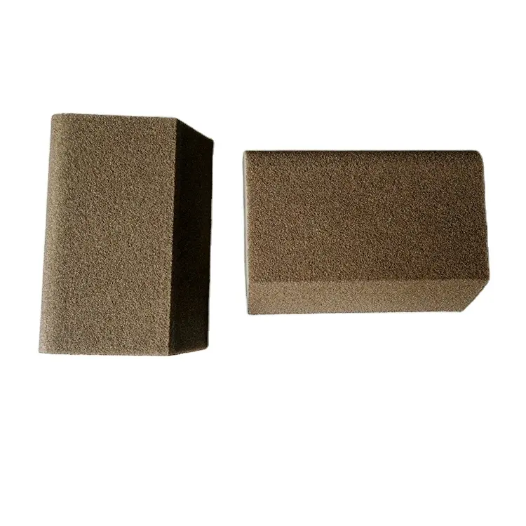 New trapezoidal polishing sanding sponge abrasive block